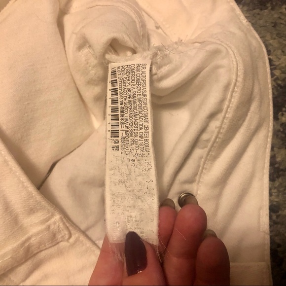 Forever 21 White Distressed Jeans Size 26 - Picture 4 of 12